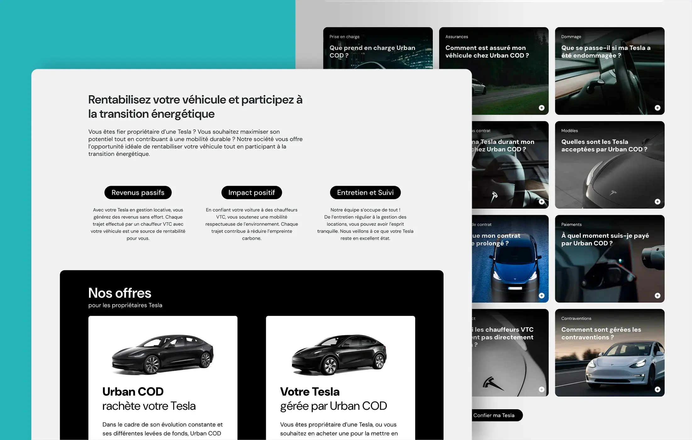 Page Fleet Cod du site Urban Cod.